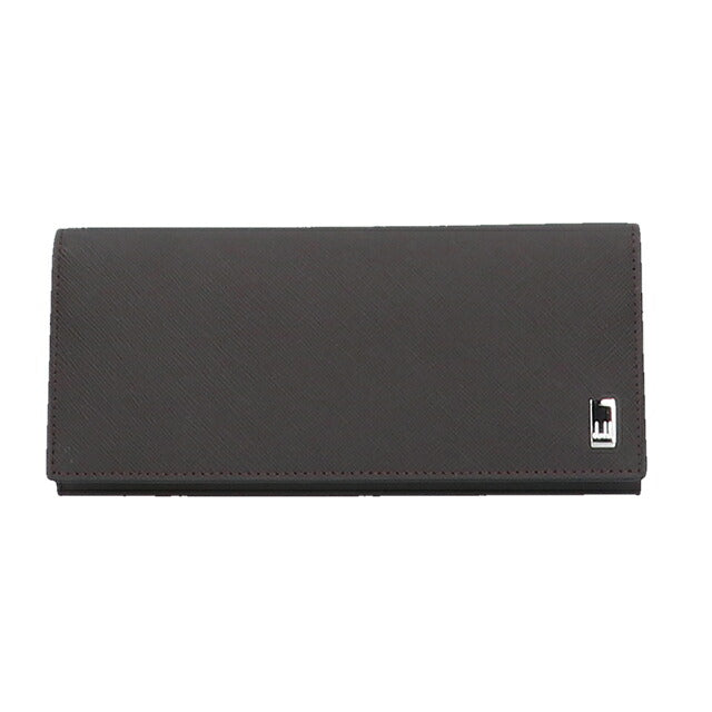 ダンヒル 財布 長財布 メンズ 小銭入れ dunhill プレイン 22R2P12 BR ダークブラウン 記念品 プレゼント ギフト 22R2P12BR