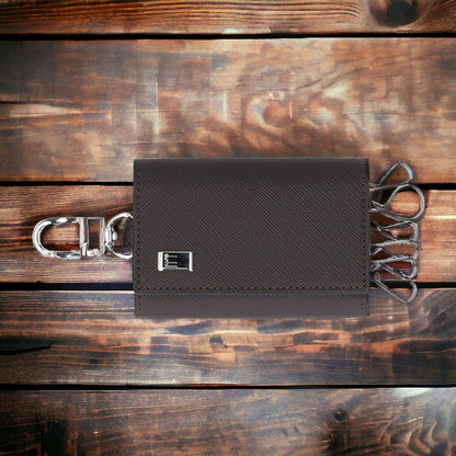 ダンヒル キーケース dunhill プレイン PVC メンズ 22R2P14 BR ブラック 小物 記念品 プレゼント ギフト 22R2P14BR