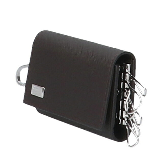 ダンヒル キーケース dunhill プレイン PVC メンズ 22R2P14 BR ブラック 小物 記念品 プレゼント ギフト 22R2P14BR