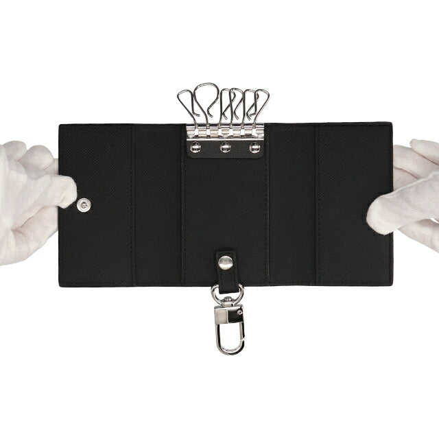 ダンヒル キーケース dunhill プレイン PVC メンズ 22R2P14PS ブラック 小物 記念品 プレゼント ギフト 22R2P14PS