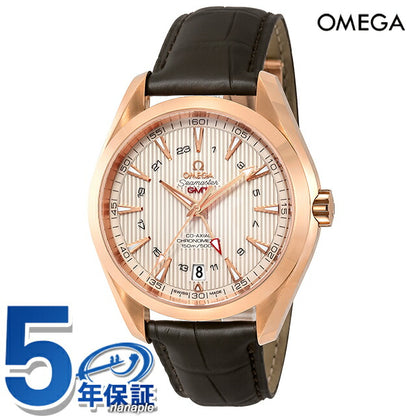 オメガ シーマスター アクアテラ 43mm 自動巻き 腕時計 ブランド メンズ OMEGA 231.53.43.22.02.001 アナログ シルバー ブラウン 231-53-43-22-02-001