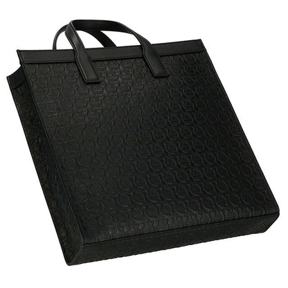 フェラガモ トートバッグ メンズ ブランド Ferragamo 240100CALF NER 740 865 ブラック 240100CALF-NER-740-865