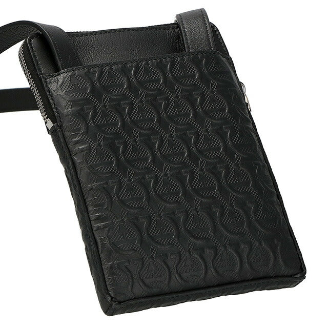 フェラガモ ショルダーバッグ メンズ ブランド Ferragamo 240311CALF NER 745 006 ブラック 240311CALF-NER-745-006