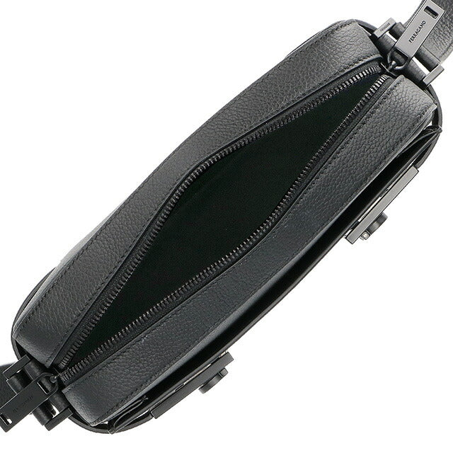 フェラガモ ショルダーバッグ メンズ ブランド Ferragamo 241304CALF NER 763 937 ブラック 241304CALF-NER-763-937