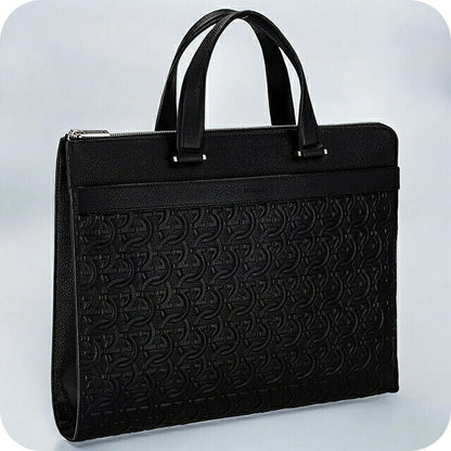 フェラガモ ビジネスバッグ メンズ ブランド Ferragamo 241481CALF NER 769 485 ブラック 241481CALF-NER-769-485