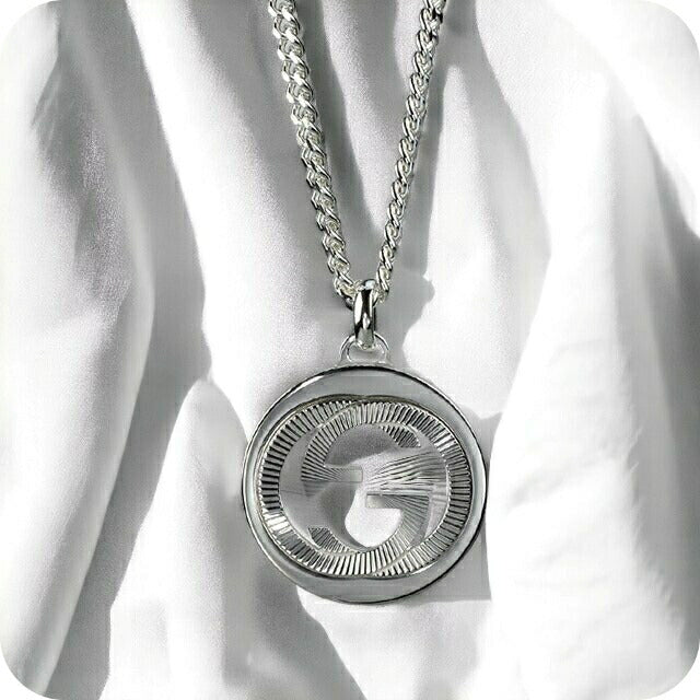 グッチ ネックレス GUCCI チェーン ペンダント シルバー925 ユニセックス メンズ レディース 246490 J8400 8106 シルバー アクセサリー 記念品 ギフト 246490-J8400-8106