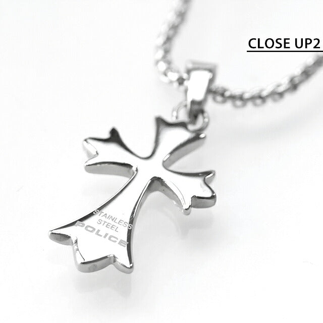 ポリス ネックレス メンズ ブランド POLICE GRACE 十字架 クロス 26375PSS01 シルバー アクセサリー 26375PSS01