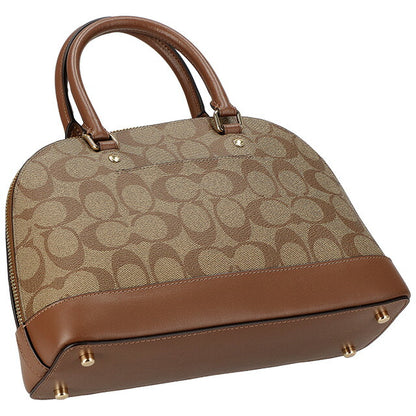 コーチ ハンドバッグ レディース ブランド COACH シグネチャー 27583 IME74 1 ベージュ/ライトブラウン 27583-IME74-1