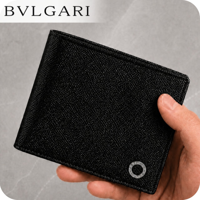 Bulgari Bifold Wallet Men&