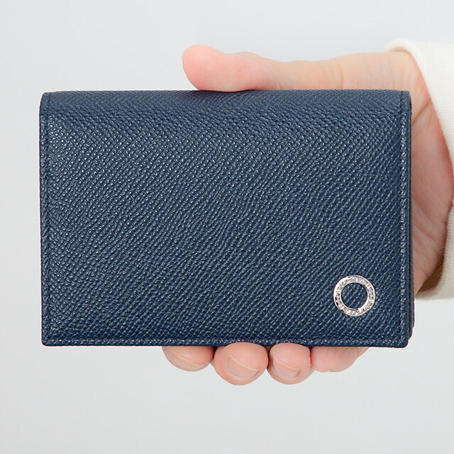 ブルガリ 名刺入れ メンズ ブランド BVLGARI 280299 DSAP ネイビー