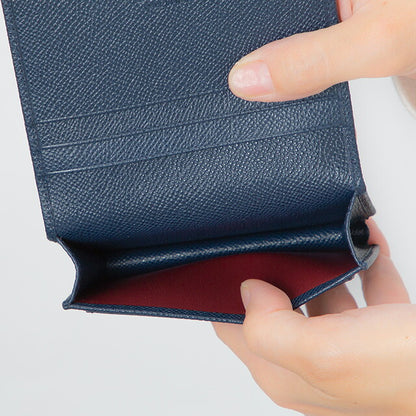ブルガリ 名刺入れ メンズ ブランド BVLGARI 280299 DSAP ネイビー 280299-DSAP