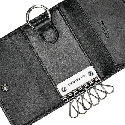 ブルガリ キーケース メンズ レディース ブランド BVLGARI レザー 280887 BLK ブラック 280887-BLK