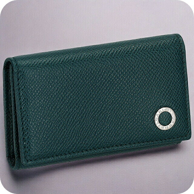 ブルガリ キーケース メンズ ブランド BVLGARI 282100 TEATO ブルーグリーン 282100-TEATO