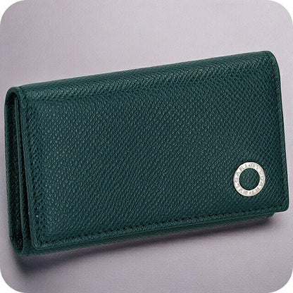 ブルガリ キーケース メンズ ブランド BVLGARI 282100 TEATO ブルーグリーン 282100-TEATO