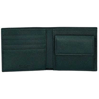 ブルガリ 二つ折り財布 メンズ ブランド BVLGARI 282101 TEATO ブルーグリーン 282101-TEATO