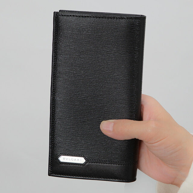 ブルガリ 長財布 メンズ ブランド BVLGARI 282852 BLK ブラック 282852