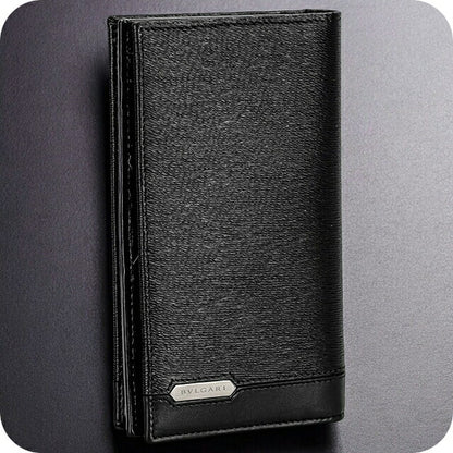 ブルガリ 長財布 メンズ ブランド BVLGARI レザー 284731 BLK ブラック 284731-BLK