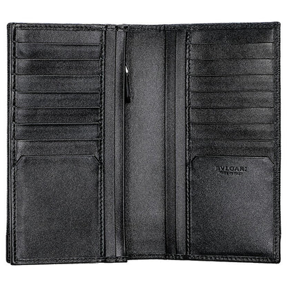 ブルガリ 長財布 メンズ ブランド BVLGARI レザー 284731 BLK ブラック 284731-BLK