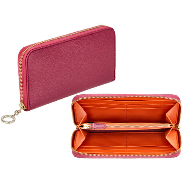 ブルガリ 長財布 レディース ブランド BVLGARI 284866 ヘザーアメジストピンク 284866-HAME