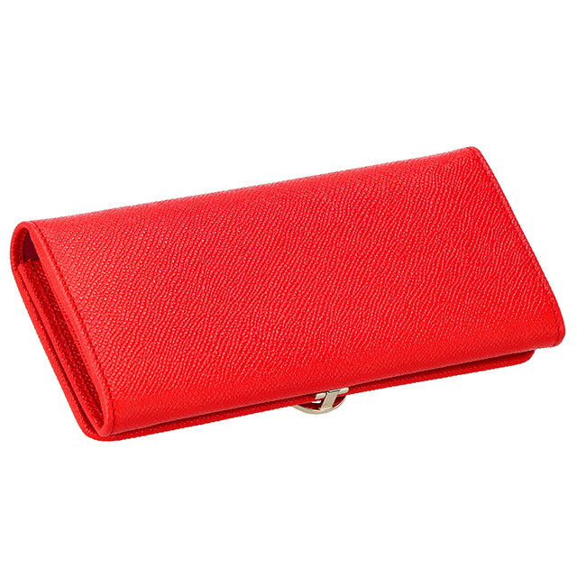 ブルガリ 長財布 レディース ブランド BVLGARI レザー 288180 SSCOR レッド 288180-SSCOR