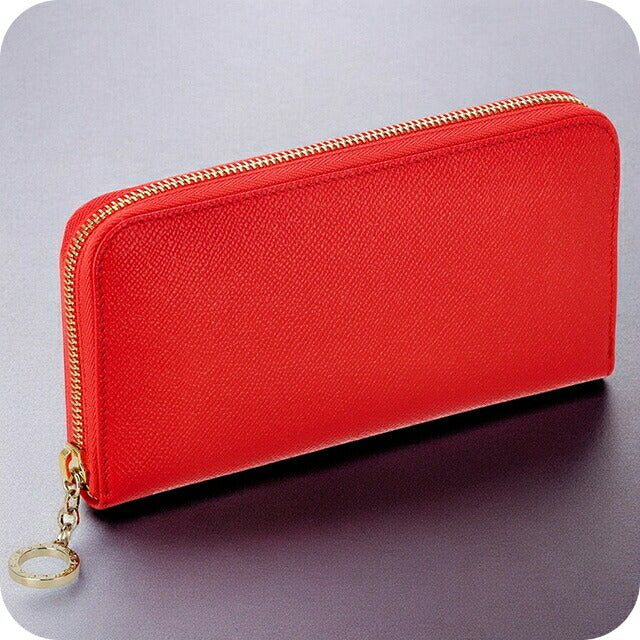 ブルガリ 長財布 レディース ブランド BVLGARI レザー 288182 SSCOR レッド 288182-SSCOR