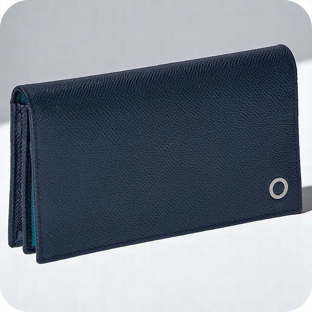 ブルガリ 長財布 メンズ ブランド BVLGARI レザー 288259 ネイビー 288259-BL-ME