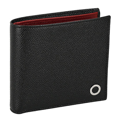 ブルガリ 二つ折り財布 二折財布 メンズ ブランド BVLGARI 288273 BLK ブラック/レッド