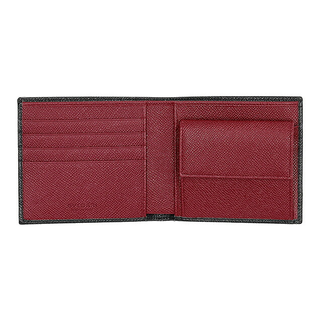 ブルガリ 二つ折り財布 二折財布 メンズ ブランド BVLGARI 288273 BLK