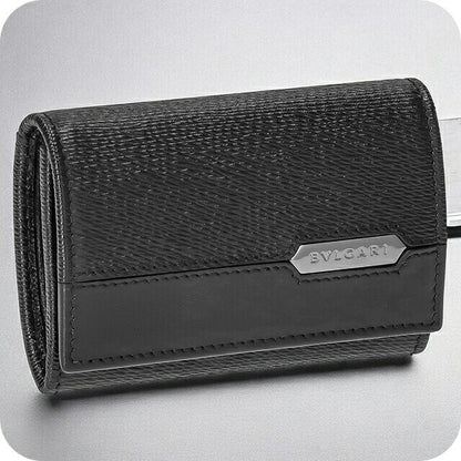 ブルガリ コインケース メンズ ブランド BVLGARI レザー 288489 BLK ブラック 288489-BLK
