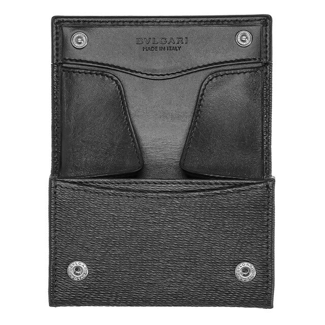 ブルガリ コインケース メンズ ブランド BVLGARI レザー 288489 BLK ブラック 288489-BLK