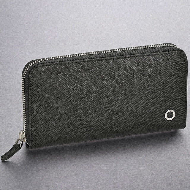 ブルガリ 長財布 メンズ ブランド BVLGARI 289101 CHADI チャコール/グリーン 289101-CHADI