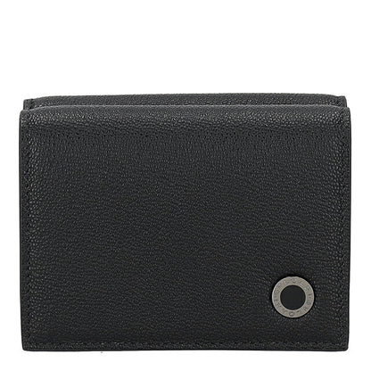 ブルガリ 三つ折り財布 三折財布 レディース ブランド BVLGARI 291681 BLK ブラック/グリーン