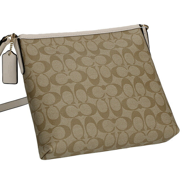 コーチ ショルダーバッグ レディース ブランド COACH シグネチャー 29210 IMDQC 1 ライトベージュ/ホワイト 29210-IMDQC-1