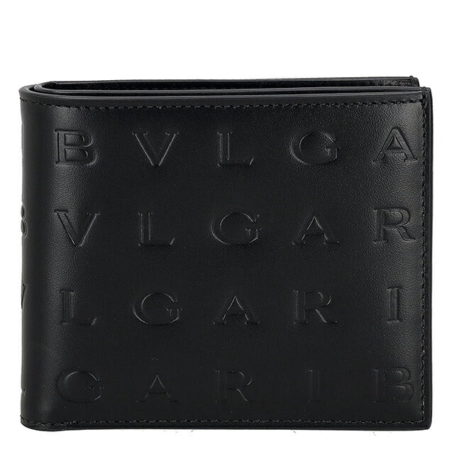 【新品】ブルガリ BVLGARI 財布 レディース 292714 BLK ブルガリ 二つ折り財布 二折財布 レディース ブランド BVLGARI 292714