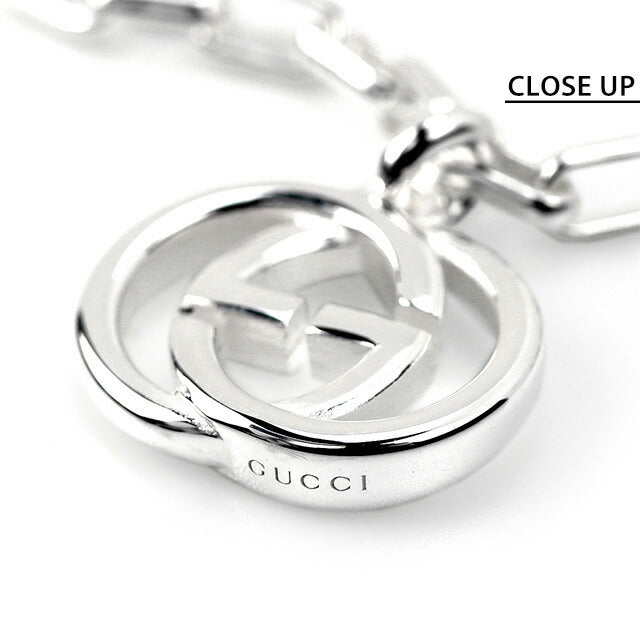 グッチ ブレスレット GUCCI インターロッキングG XL チェーン シルバー925 メンズ 295711 J8400 8106 シルバー アクセサリー 記念品 プレゼント ギフト 295711-J8400-8106-19