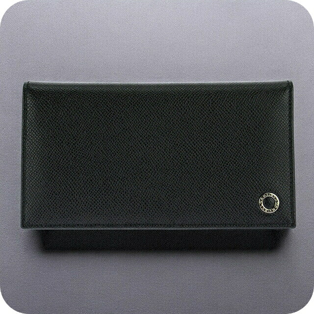 ブルガリ 長財布 メンズ ブランド BVLGARI 30398 BLK ブラック 30398-BLK