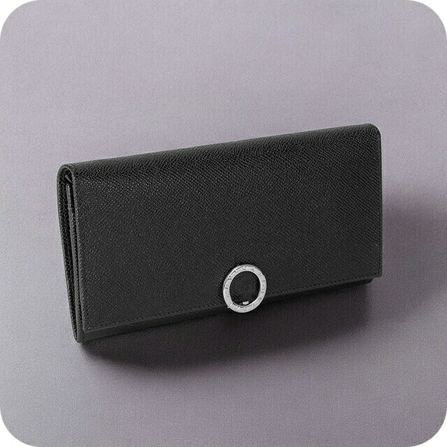 ブルガリ 長財布 メンズ ブランド BVLGARI 30412GRAIN BLK ブラック 30412GRAIN-BLK