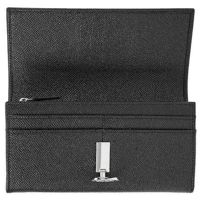 ブルガリ 長財布 メンズ レディース ブランド BVLGARI レザー 30414GRAIN BLK ブラック 30414GRAIN-BLK