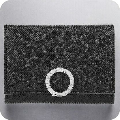 ブルガリ 名刺入れ メンズ ブランド BVLGARI レザー 30420GRAIN BLK ブラック 30420GRAIN-BLK