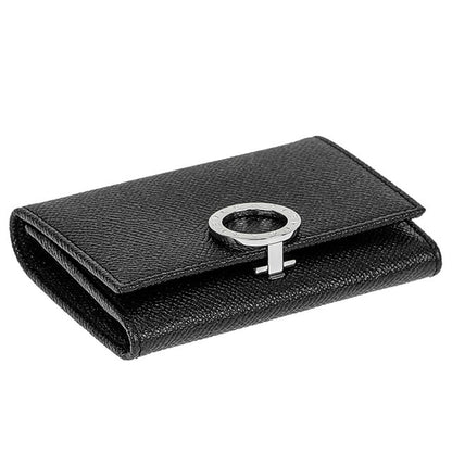 ブルガリ 名刺入れ メンズ ブランド BVLGARI レザー 30420GRAIN BLK ブラック 30420GRAIN-BLK