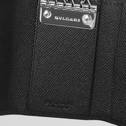 ブルガリ キーケース メンズ レディース ブランド BVLGARI レザー 30422GRAIN BLK ブラック 30422GRAIN-BLK