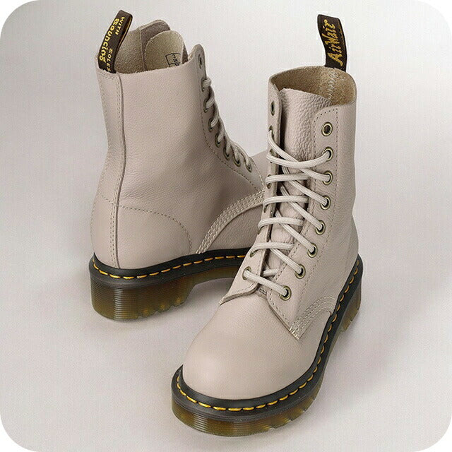 ドクターマーチン ワークブーツ メンズ レディース ブランド DR.MARTENS レザー 30920348 8 ベージュ 30920348-8