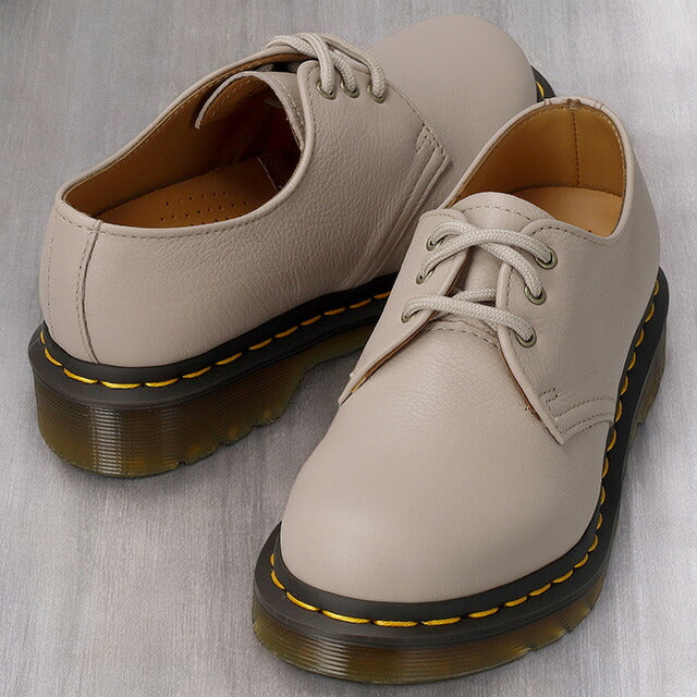 ドクターマーチン ローカット ブーツ メンズ レディース ブランド DR.MARTENS レザー 30923348 6 ベージュ 30923348-6
