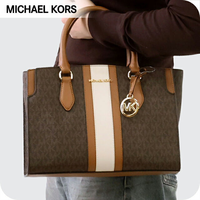 マイケルコース トートバッグ レディース ブランド MICHAEL KORS ベッカ 2WAY 30R6GQ6S2B-252 BRN ACORN 30R6GQ6S2B-252
