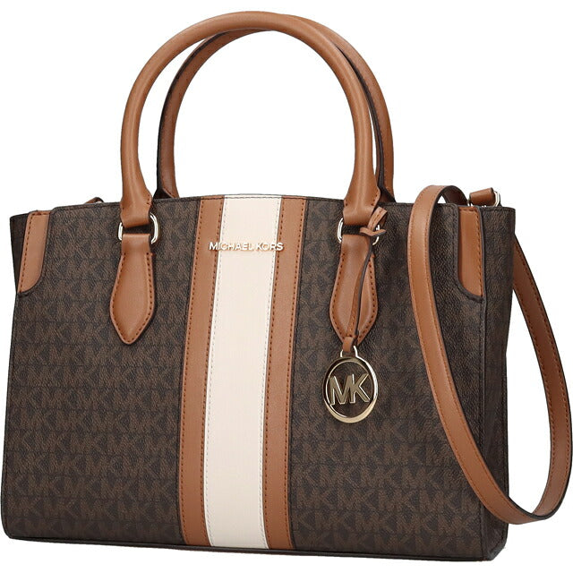 マイケルコース トートバッグ レディース ブランド MICHAEL KORS ベッカ 2WAY 30R6GQ6S2B-252 BRN ACORN 30R6GQ6S2B-252