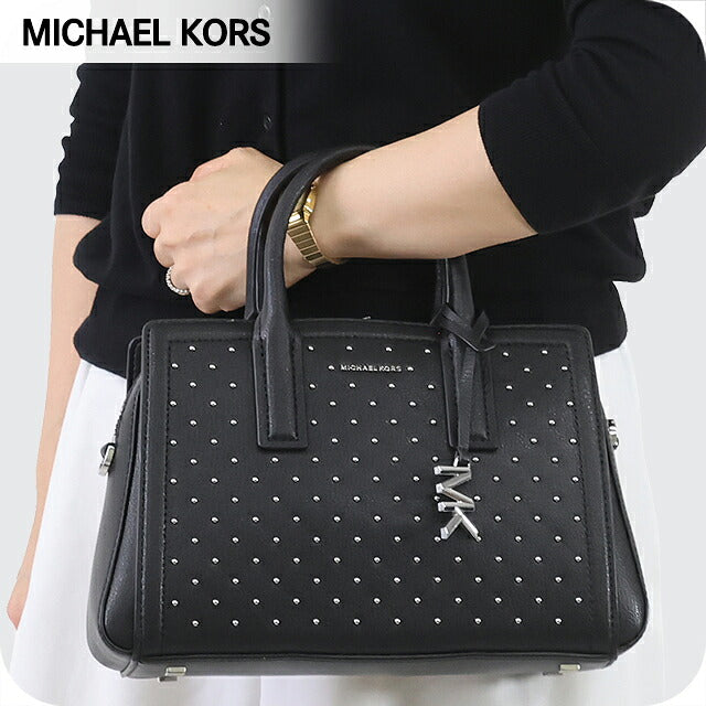 マイケルコース ハンドバッグ レディース ブランド MICHAEL KORS レイラ 2WAY 30R6S9IS1E-001 BLACK 30R6S9IS1E-001