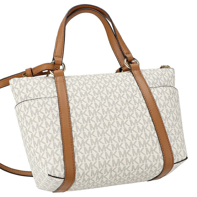 マイケル・コース トートバッグ レディース ブランド MICHAEL KORS INDONESIA 30T0GNXT1B 149 ホワイト 軽量 手提げ 高級 おしゃれ プレゼント 女性 実用的 かわいい