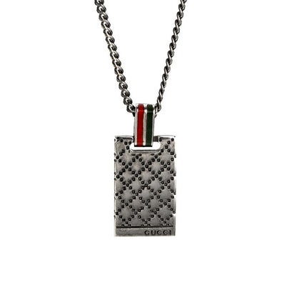 グッチ ネックレス GUCCI ディアマンテモチーフ ペンダント シルバー925 メンズ レディース 310481 J89L0 8518 シルバー アクセサリー 記念品 ギフト 310481-J89L0-8518