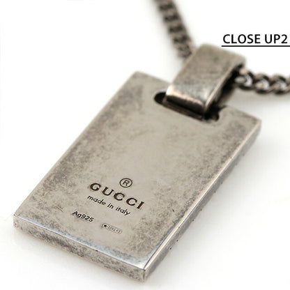 グッチ ネックレス GUCCI ディアマンテモチーフ ペンダント シルバー925 メンズ レディース 310481 J89L0 8518 シルバー アクセサリー 記念品 ギフト 310481-J89L0-8518