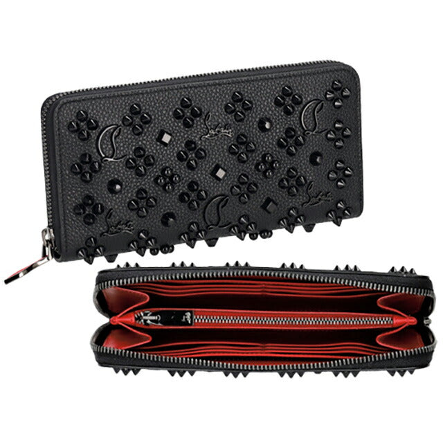 クリスチャン　ルブタン 長財布 レディース ブランド CHRISTIN LOUBOUTIN 3175224 ブラック 3175224-B253